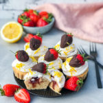 Erdbeer-Muffins mit Füllung
